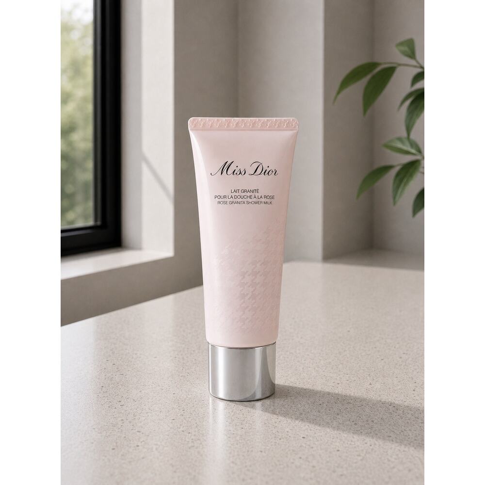 $55 New Miss Dior Rose Granita Shower Milk 75ml Luxury Body Wash Sealed